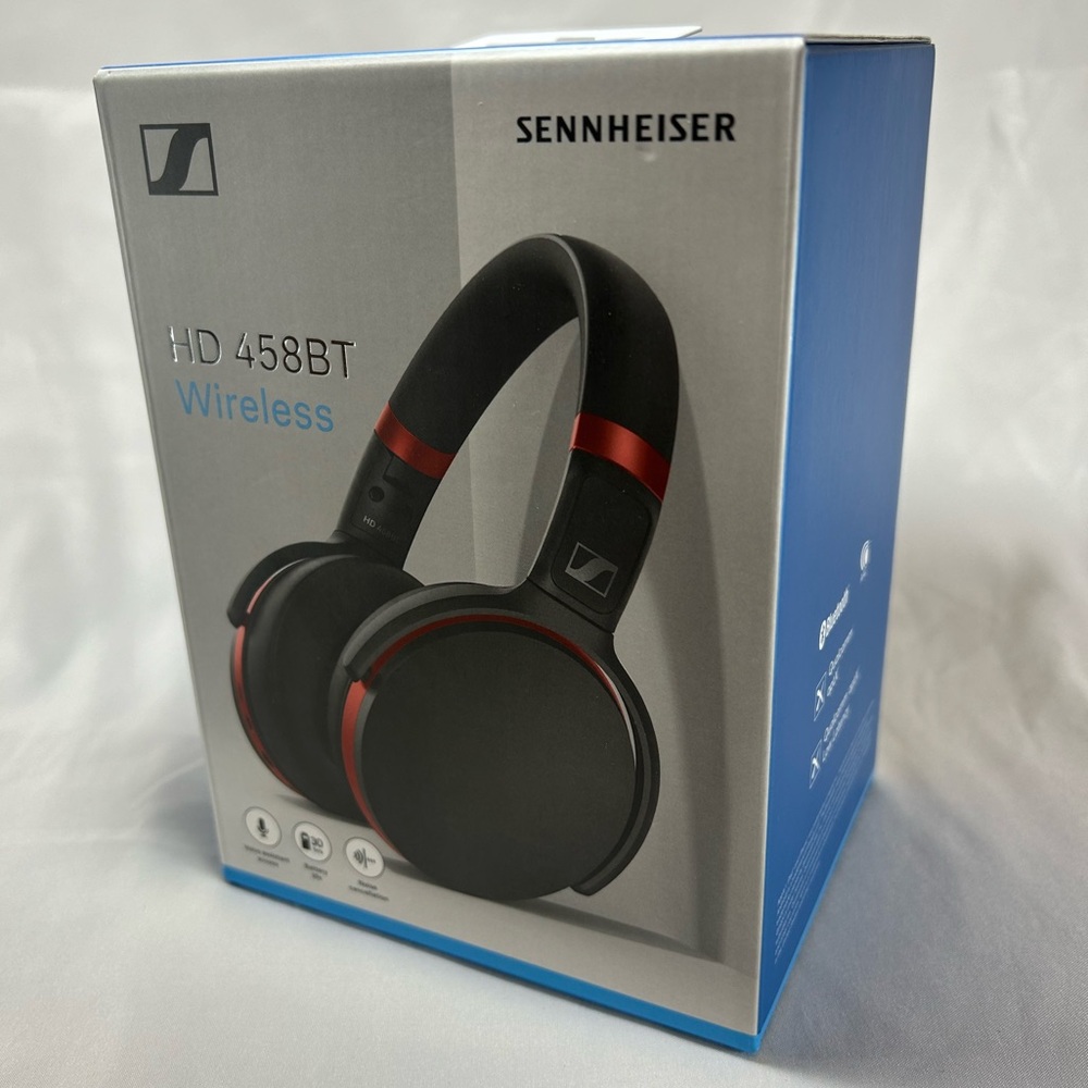Sennheiser HD 458BT Wireless - Noise Cancellation Headphones